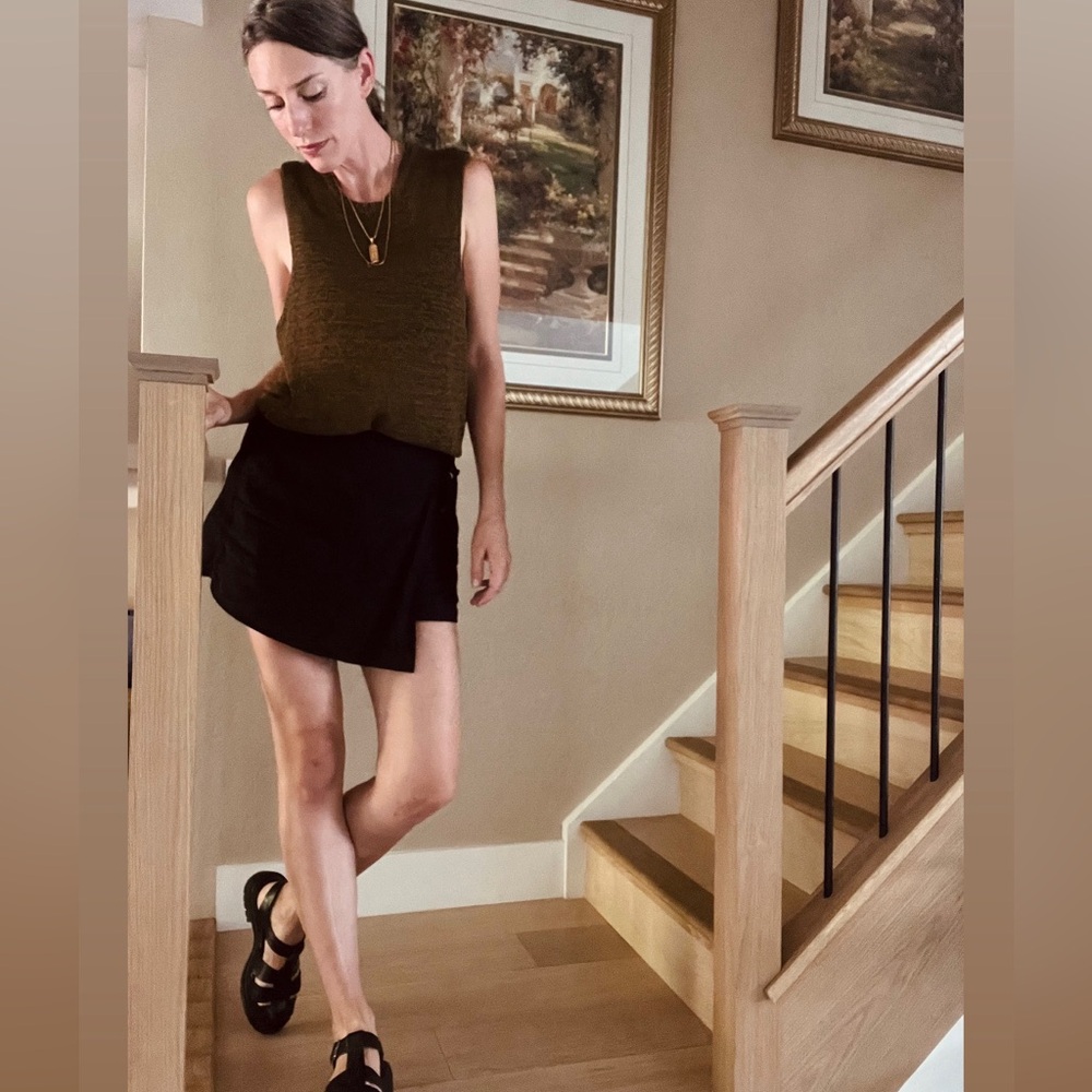 American Apparel Knit Sweater Tank Top